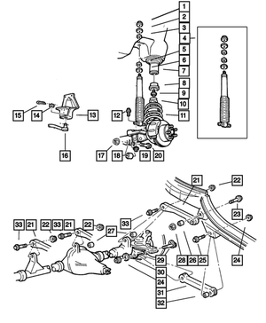 Track Bar - Mopar (52088432)