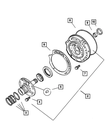 Impeller Hub Seal - Mopar (4412475)