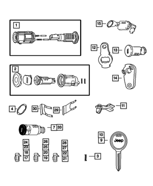 Immobilizer Module - Mopar (56010209AD)