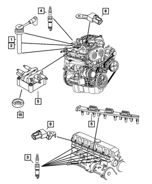 Ignition Coil - Mopar (56041476AB)