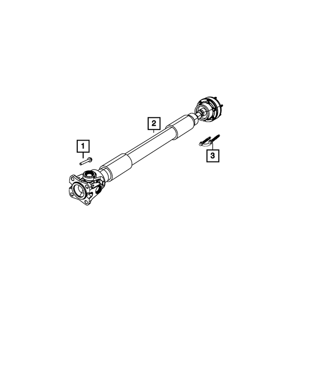 Drive Shaft - Mopar (52853442AF)