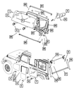 Windshield Header Weatherstrip - Mopar (55397454AN)