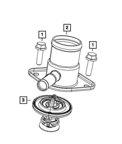 Thermostat - Mopar (52028898AI)