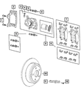 Brake Pads - Mopar (68003776AA)