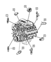 Crankshaft Position Sensor - Mopar (5149009AD)