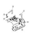 Crankcase Vent Tube Fitting - Mopar (53030497)