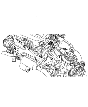 Oxygen Sensor, Right Side, Before Catalyst - Mopar (56028998AB)