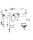 Headlamp Switch - Mopar (68258719AB)