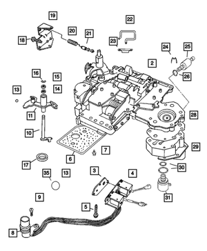 Valve Body Filter - Mopar (52118789)