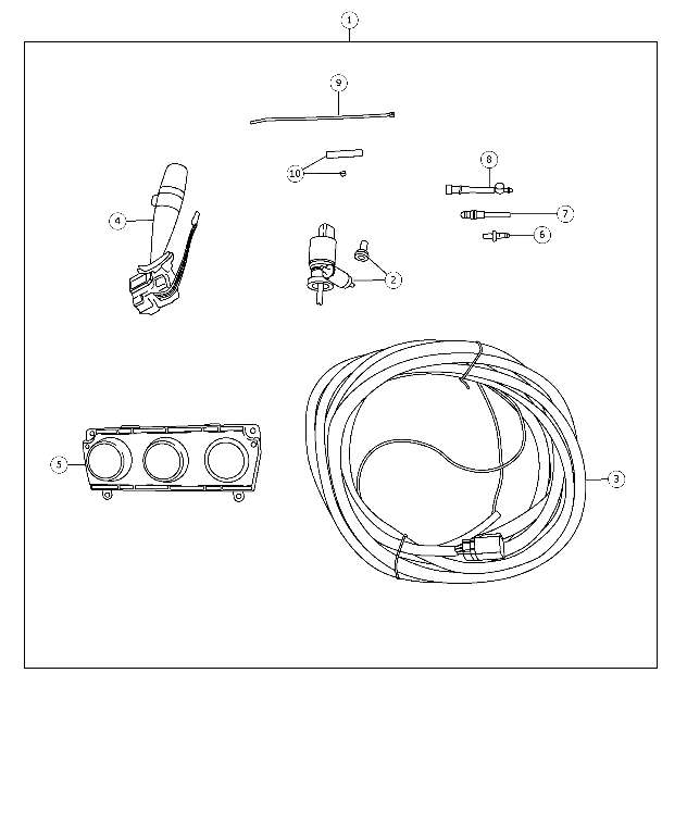 Wiper Switch - Mopar (68003215AD)