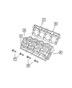 Cylinder Head Gasket, Left - Mopar (53021621BC)