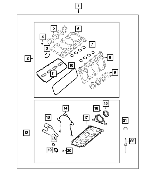 Wheel Opening Flare Molding, Left - Mopar (5KF17RXFAE)