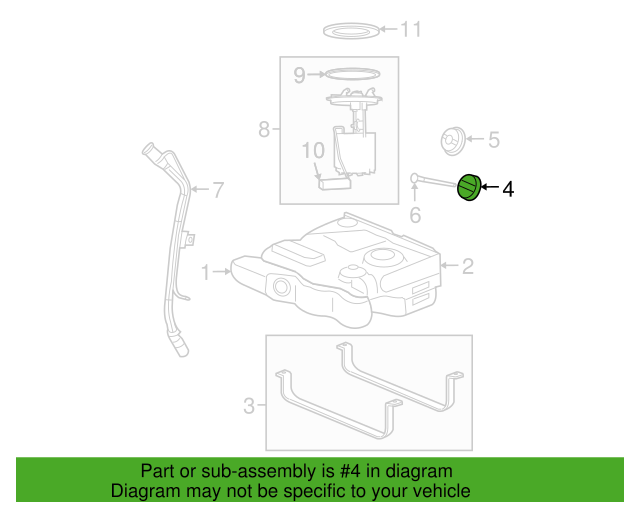 Oe Locking Gas Cap (Quick-On Type) 05278655AB - Mopar (5278655AB)