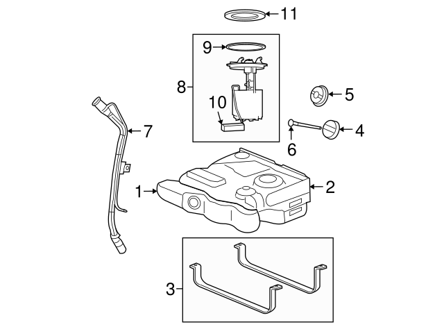 Oe Locking Gas Cap (Quick-On Type) 05278655AB - Mopar (5278655AB)