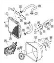 Radiator Hose, Upper - Mopar (52028264AB)