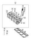 Cylinder Head Gasket, Left, Standard - Mopar (53022307AB)