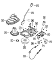 Transfer Case Shift Cable - Mopar (52126222AE)