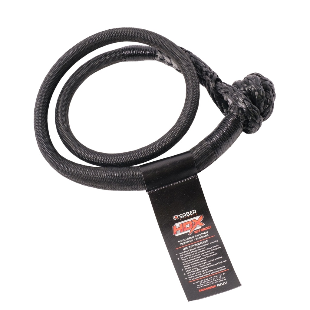 10,000KG HDX SOFT SHACKLE – LONG