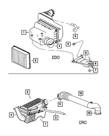 Air Filter - Mopar (4797777AC)