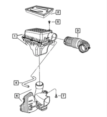 Air Filter - Mopar (5019002AA)