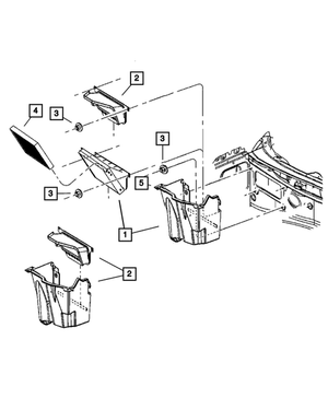 Cabin Air Filter - Mopar (4596501AB)