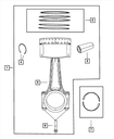 Piston Ring Package - Mopar (5086002AC)