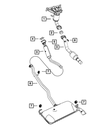 Exhaust And Catalytic Converter Manifold - Mopar (68066674AC)