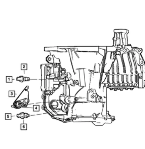 Manual Valve Lever Sensor - Mopar (4659677AC)