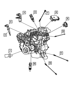 Oxygen Sensor - Mopar (56041213AG)