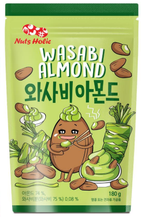 Wasabi Almond 180g