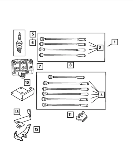 Ignition Coil - Mopar (56032520AF)