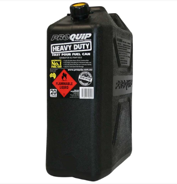 20L Plastic Fast Pour Fuel Can â€“ Heavy Duty