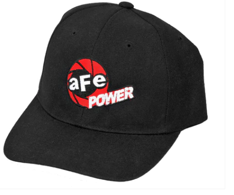 aFe POWER Snapback Embroidered Hat Black