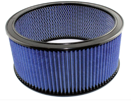 Round Racing Air Filter w/Pro 5R Filter Media