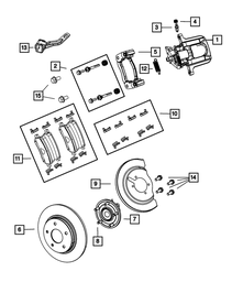 Throttle Body - Mopar (05184349AF)