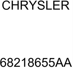 Genuine Chrysler (68218655AA) Axel Lube