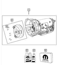 Automatic Transmission Atf+4 Fluid, Export - Mopar (68218057GD)